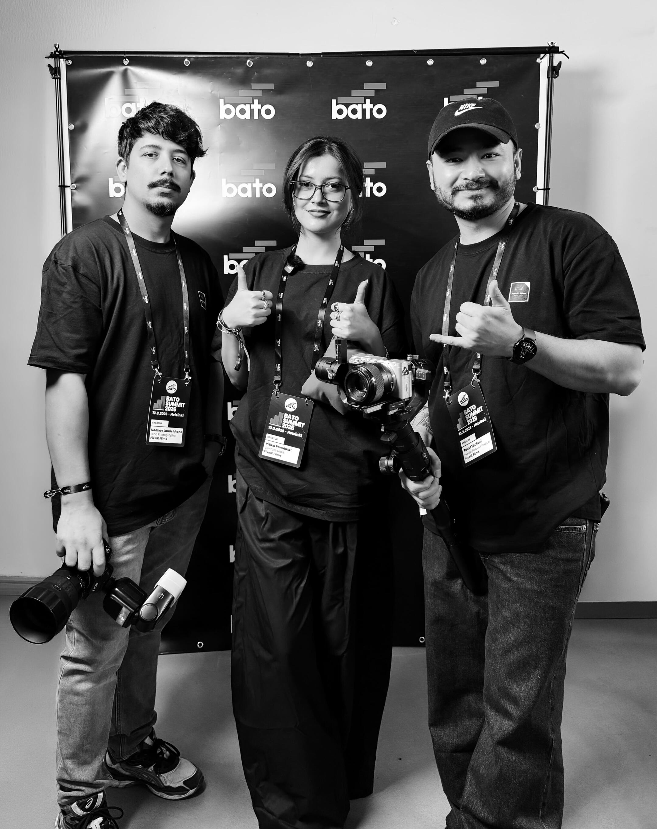 PixelR Films PixelR Films videographer filming professional content for a local business in Helsinki